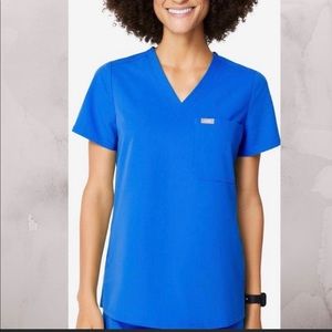 Figs women's Royal Blue Catarina™ - One-Pocket Scrub Top